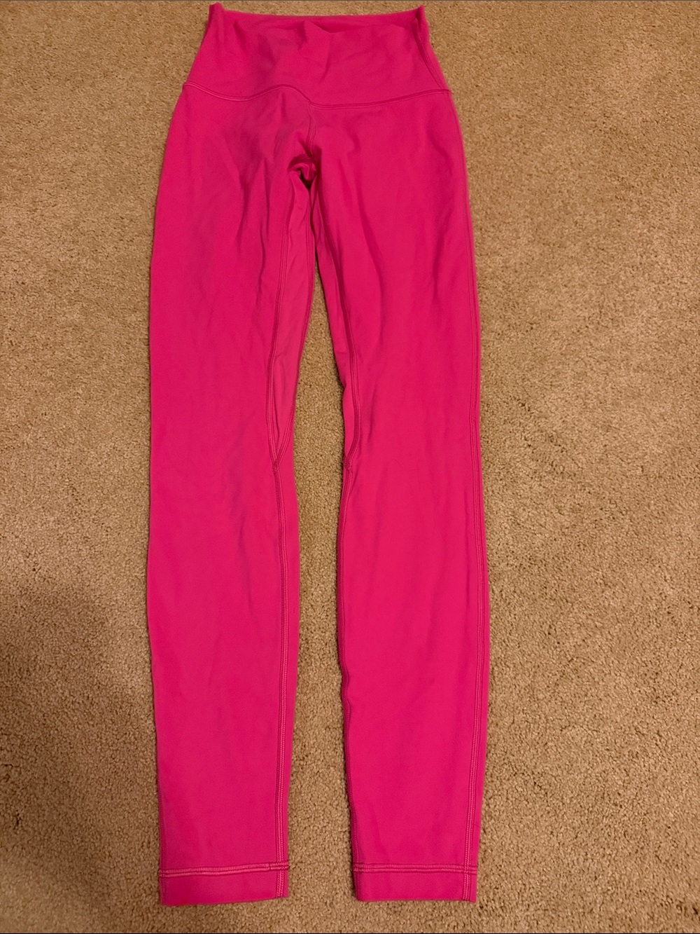lululemon athletica Hot Pink High-Rise Leggings